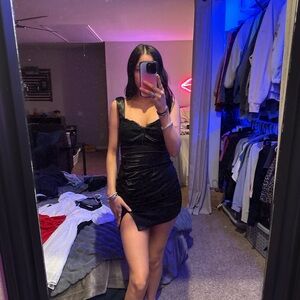 Windsor Black Mini Dress